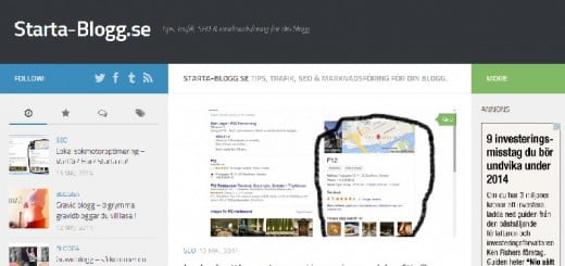 hur startar man en blogg