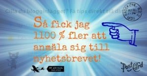 fler anmälningar till nyhetsbrevet med fräckt formulär rubrik