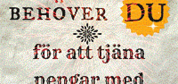 tjäna pengar med Adsense