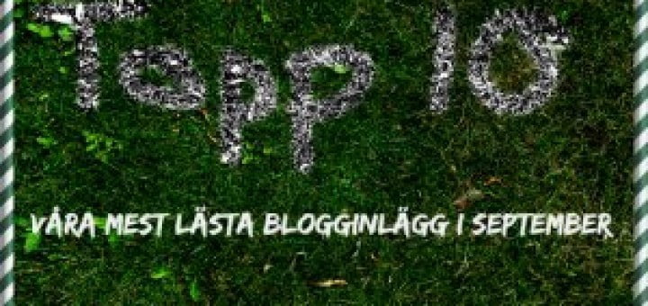 topp 10 lästa blogginlägg