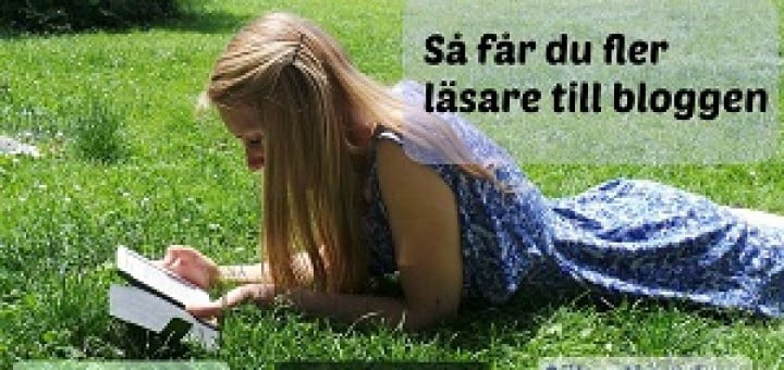 fler läsare på din blogg