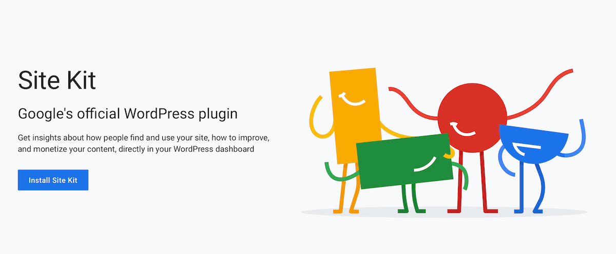 Site Kit tillägg för Google Analytics