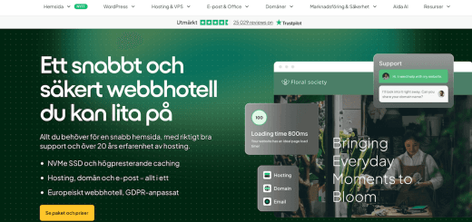 One.com webbhotell