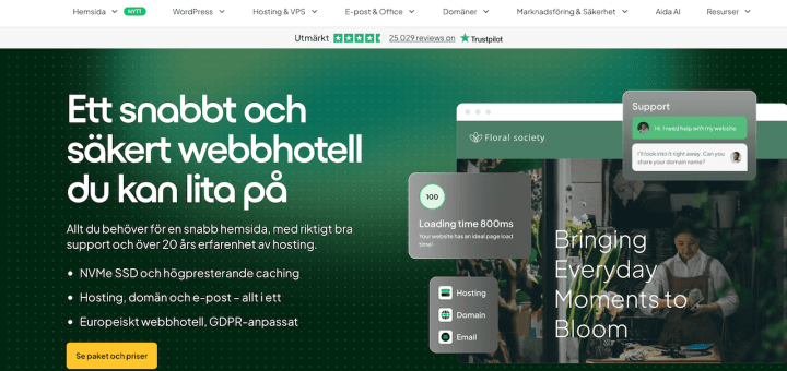 One.com webbhotell