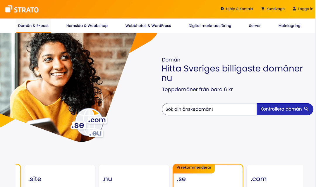 Strato domän